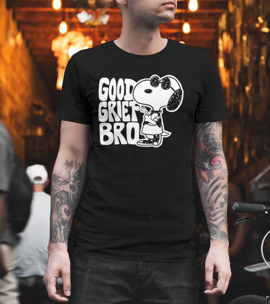 Snoopy Peanuts Good Grief Bro T-Shirt