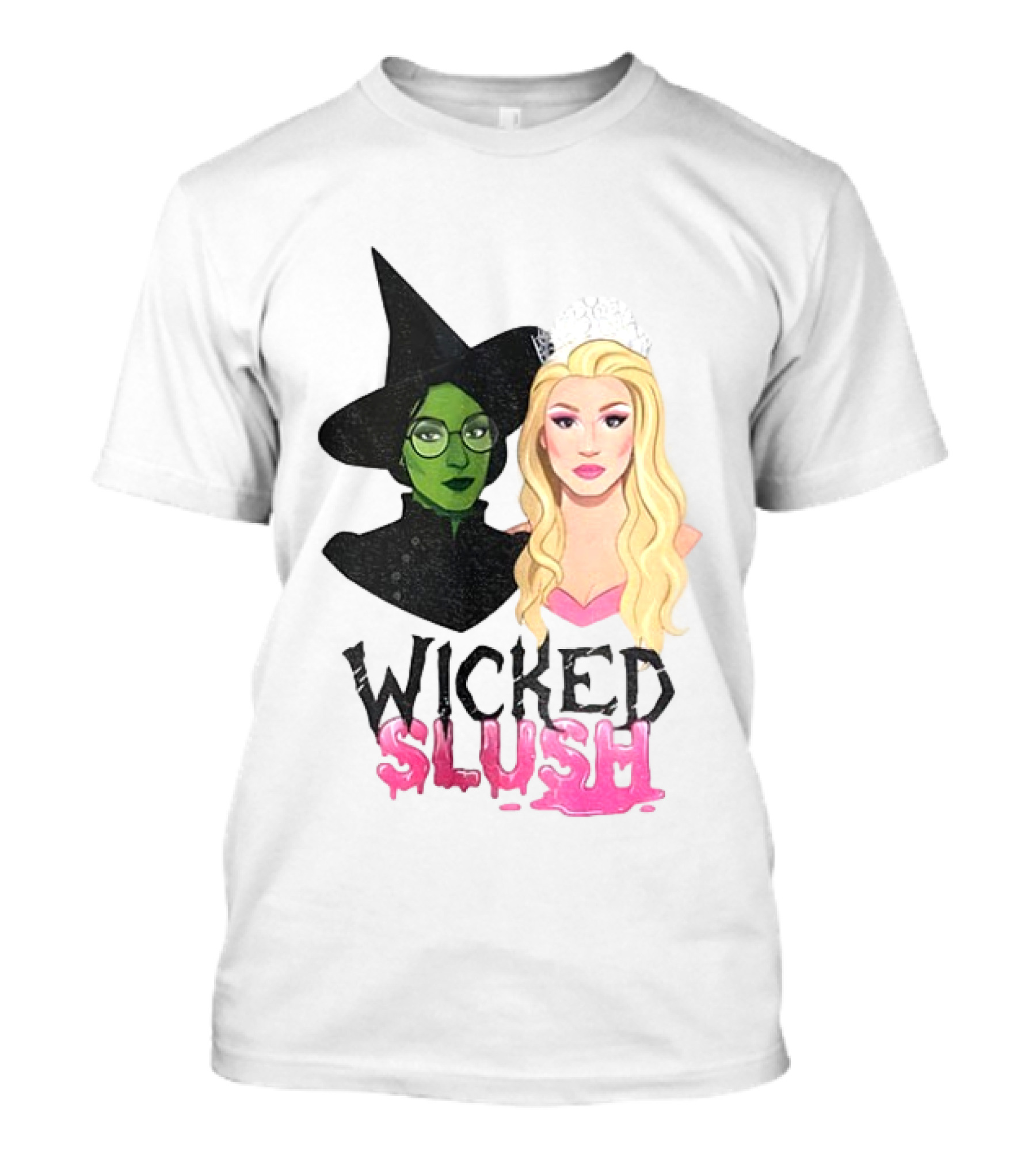 Wicked Slush Elphaba Glinda Disney Noobz T-Shirt