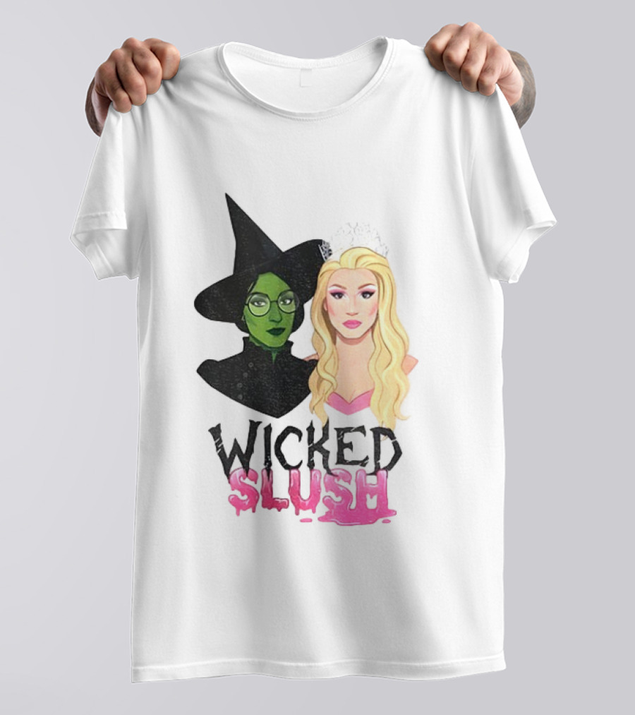 Wicked Slush Elphaba Glinda Disney Noobz T-Shirt