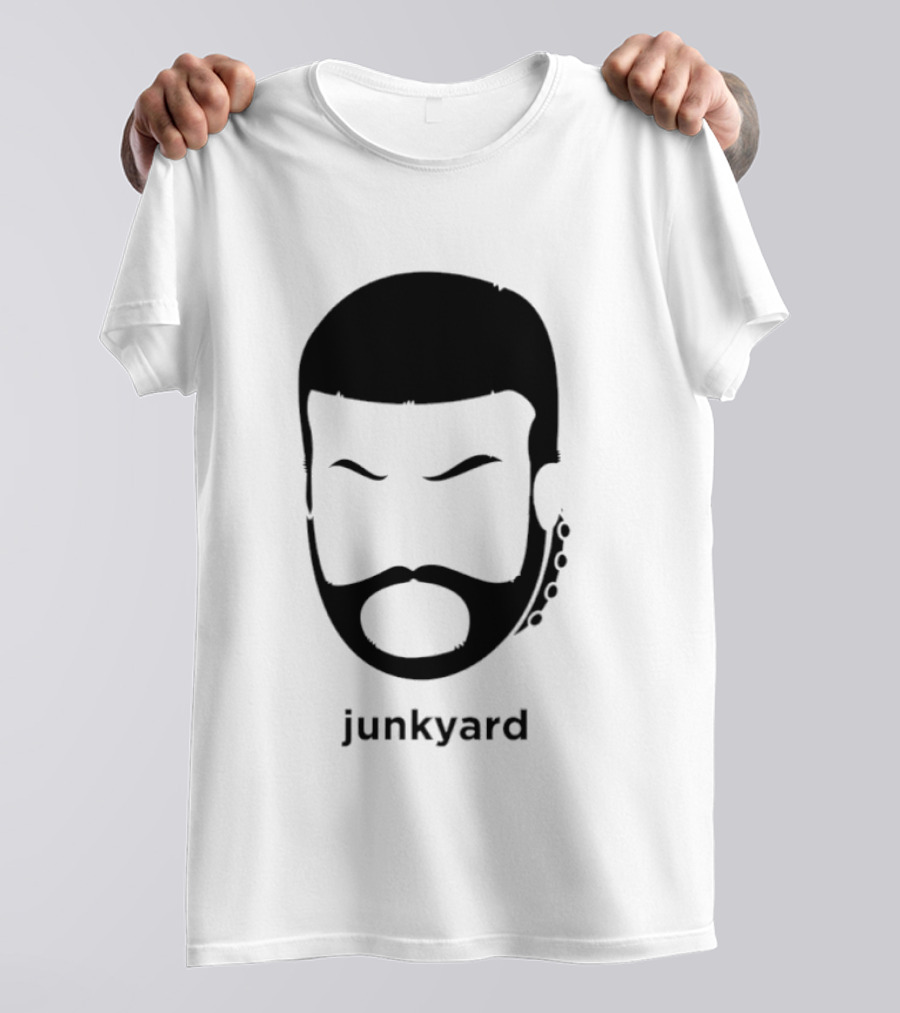 WWF Wrestling Legend Junkyard Dog Big Face Retro Look T-Shirt