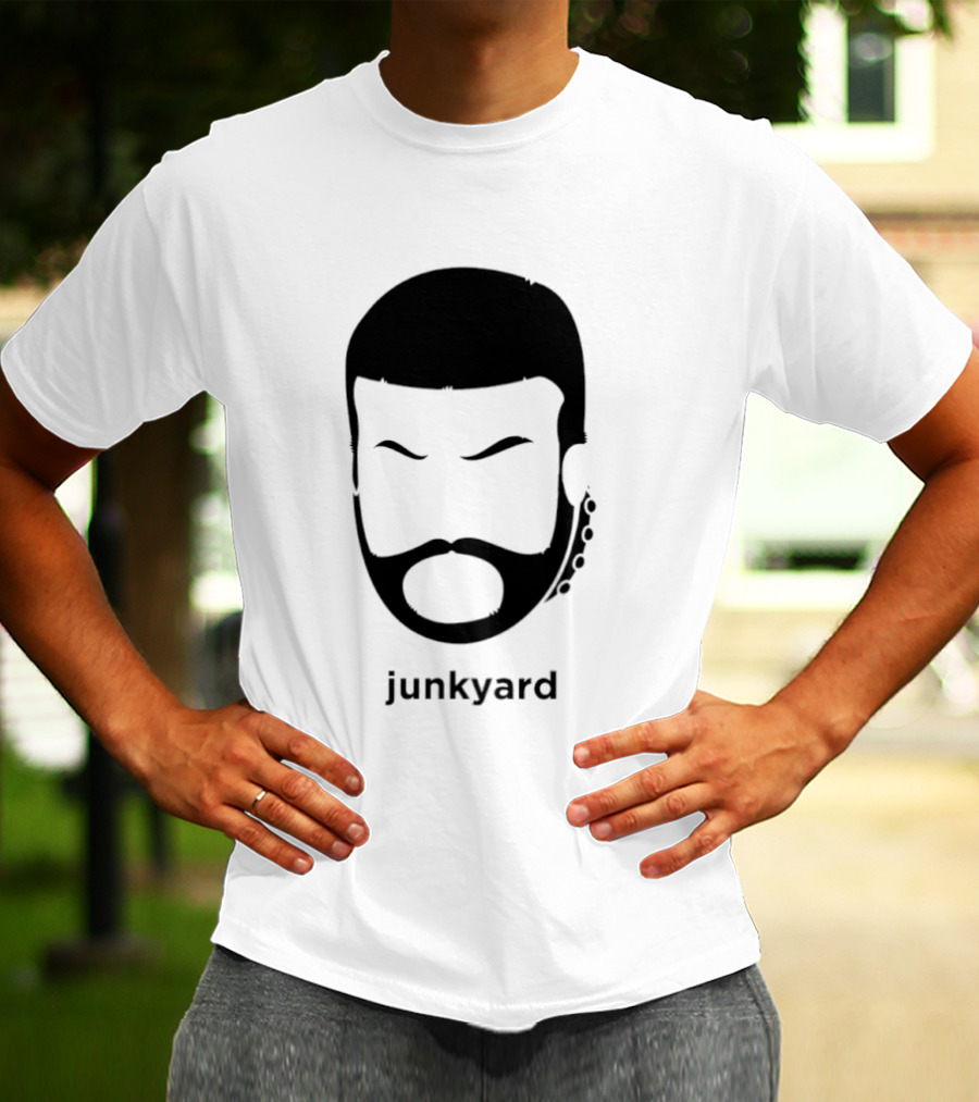 WWF Wrestling Legend Junkyard Dog Big Face Retro Look T-Shirt