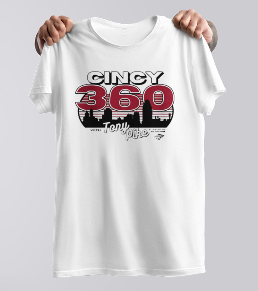 Tony Pike Cincy 360 Bold Red T-Shirt