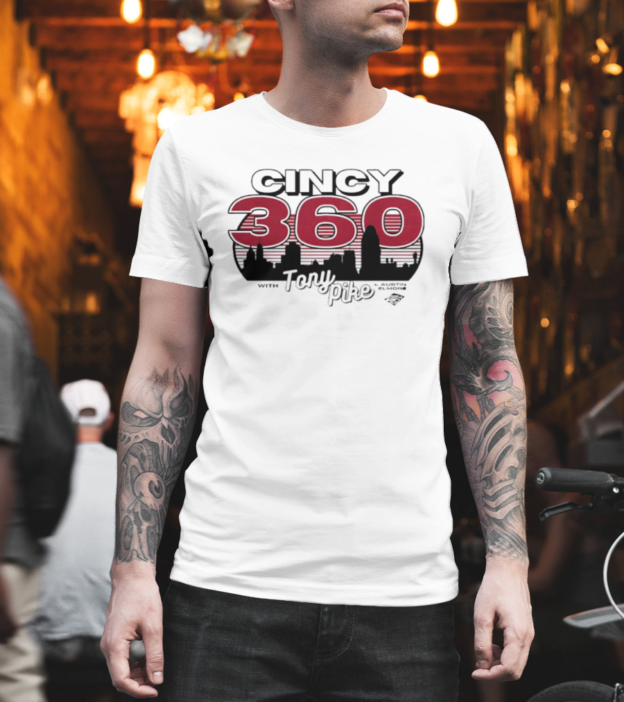 Tony Pike Cincy 360 Bold Red T-Shirt