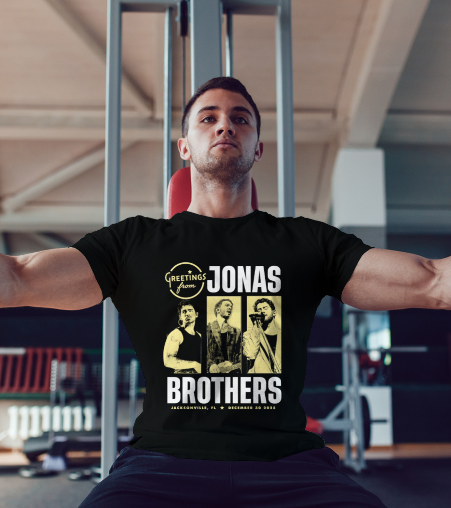 Greetings From Jonas Brothers 2025 Hershey PA December 10 T-Shirt