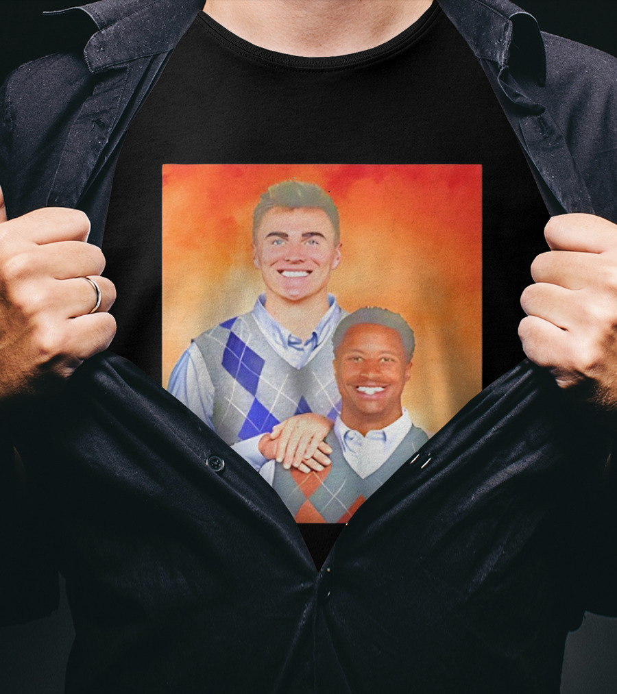 Bo Nix Courtland Sutton Step Brothers Denver Broncos NFL T-Shirt