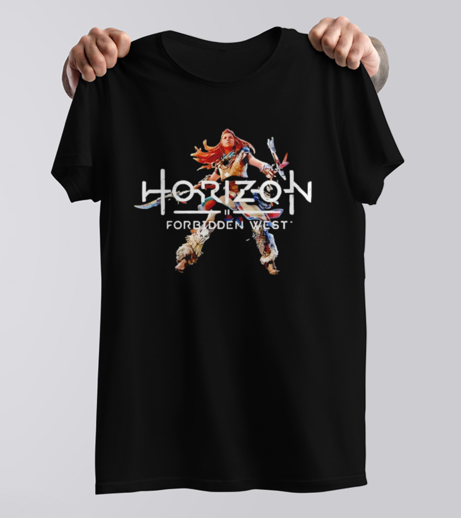 Horizon Forbidden West Aloy Combat Pose T-Shirt