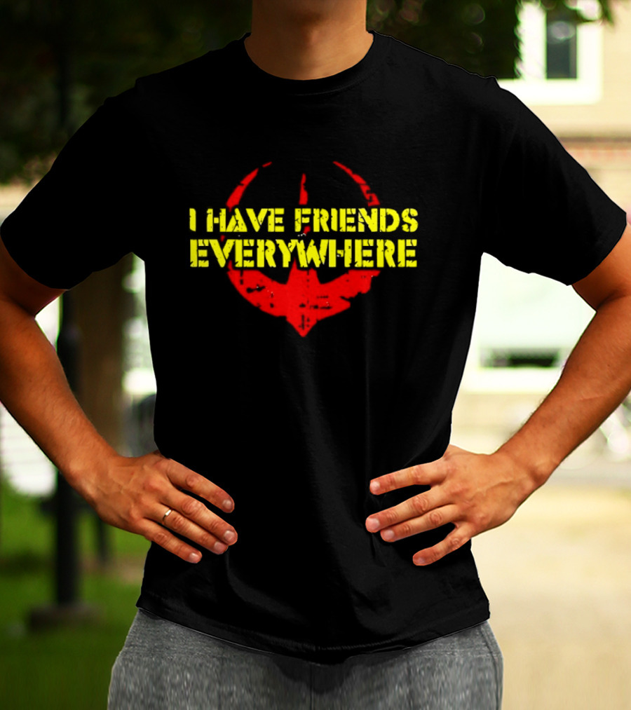 I Have Friends Everywhere Starbird T-Shirt