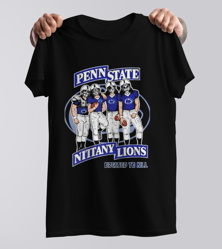 Penn State Nittany Lions Dressed To Kill Football Players T-Shirt