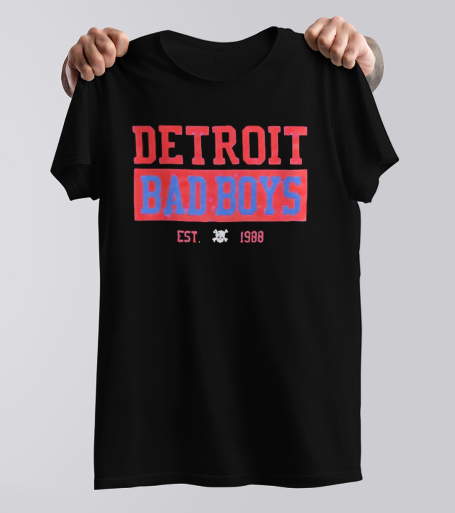 Detroit Pistons Bad Boys Est 1988 T-Shirt