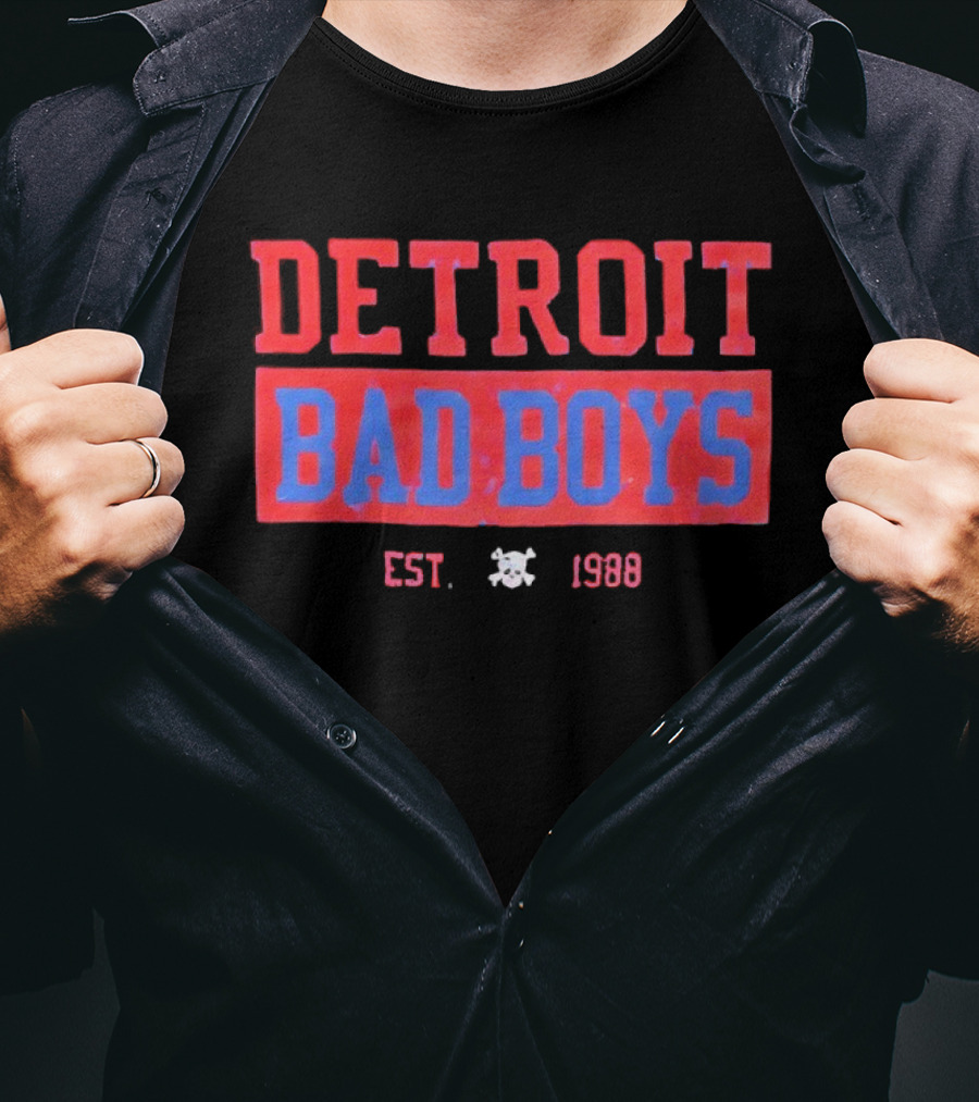 Detroit Pistons Bad Boys Est 1988 T-Shirt