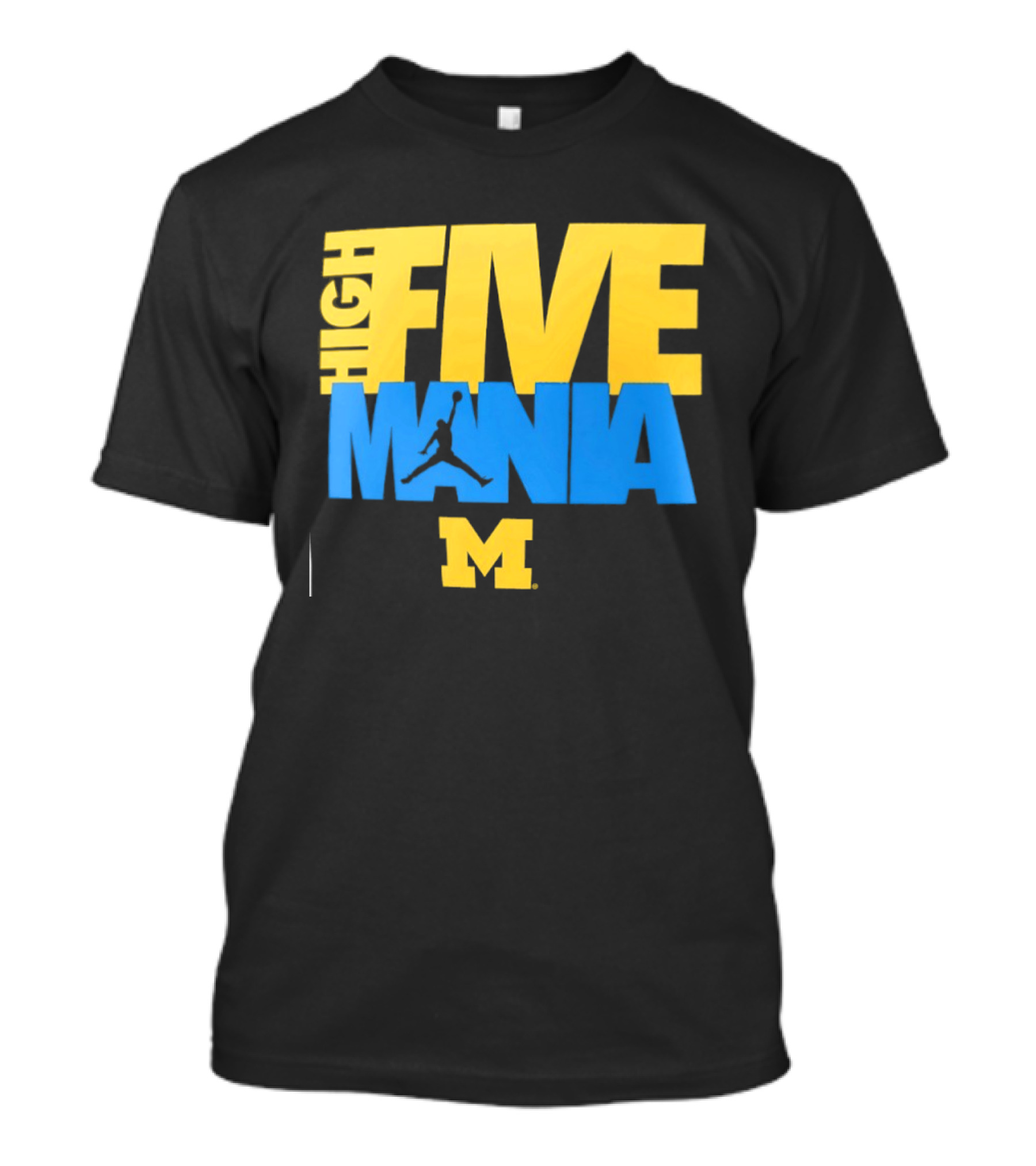 Michigan Wolverines High Five Mania M T-Shirt
