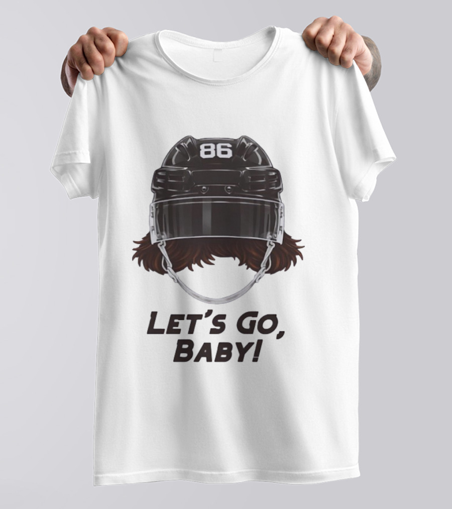 Jack Hughes Let’s Go Baby New Jersey Devils Hockey T-Shirt
