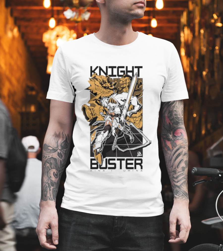 Knight Buster Aina Illumina Bold T-Shirt