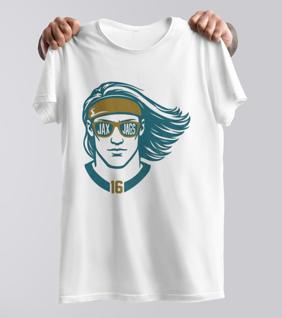 Trevor Lawrence Jax Jags Football Cartoon 16 T-Shirt