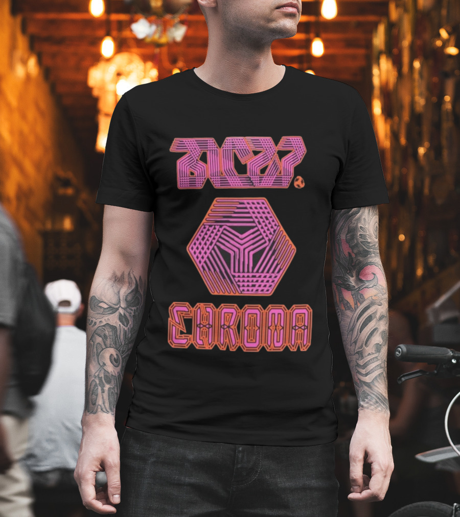 Bicep Chroma Hexagonal Geometric T-Shirt