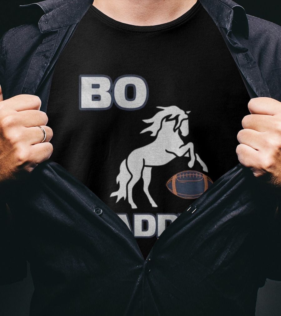 Bo Nix Denver Broncos Football Bo Daddy NFL 2025 Horseball T-Shirt