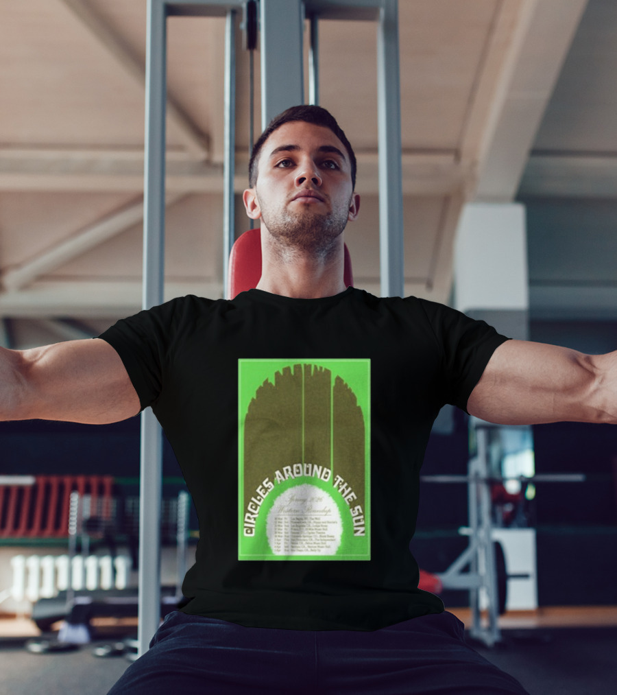 Circles Around The Sun Spring 2026 Western Roundup Tour Dates T-Shirt