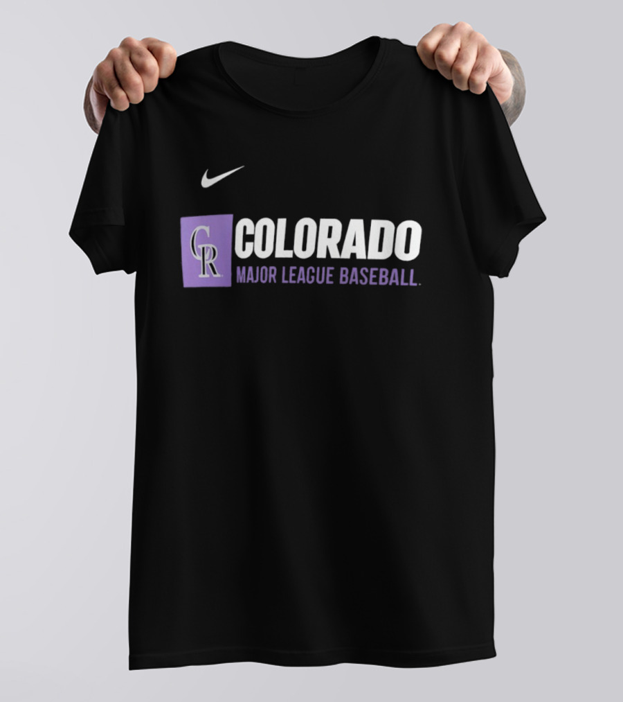 Nike Colorado Rockies CR Major League Baseball T-Shirt