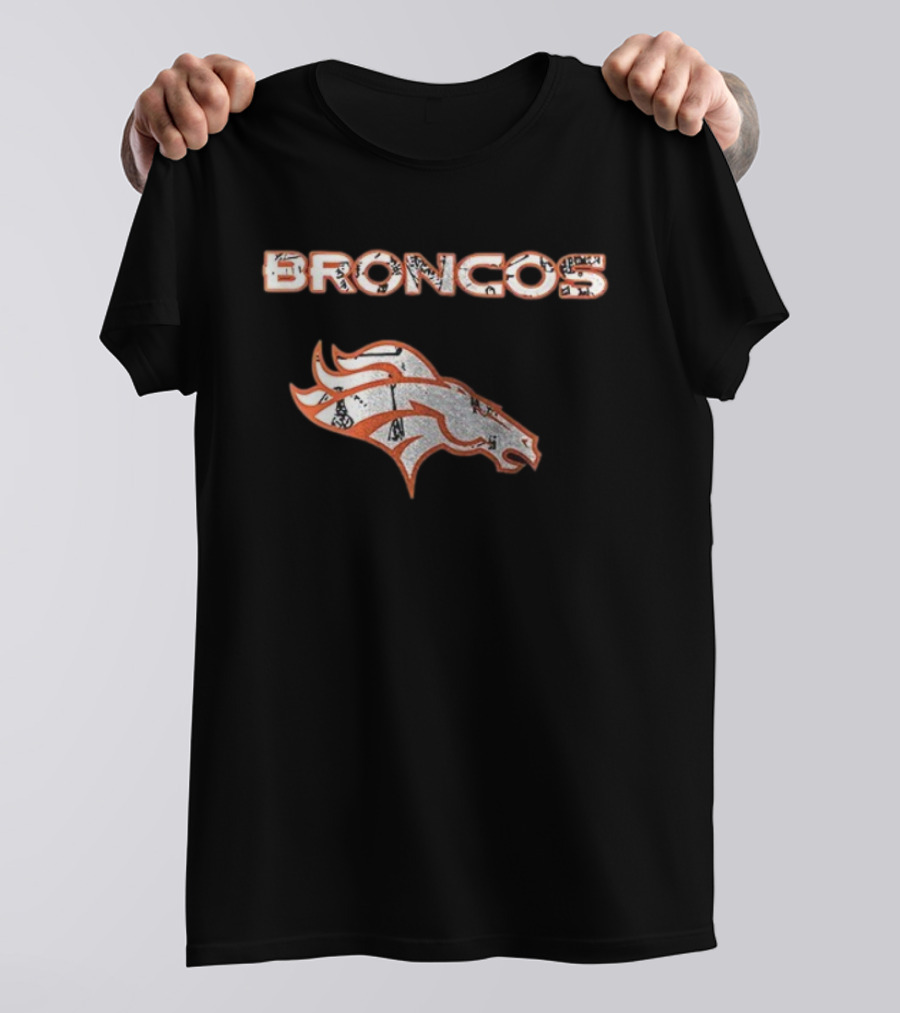 Denver Broncos Star Wars Darth Vader Broncos T-Shirt