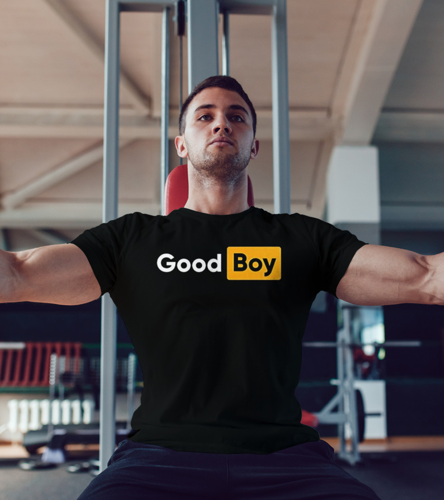 Good Boy Parody Block T-Shirt