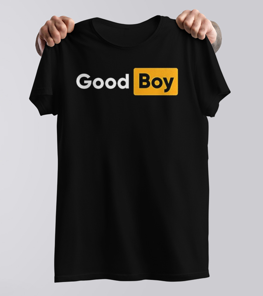 Good Boy Parody Block T-Shirt