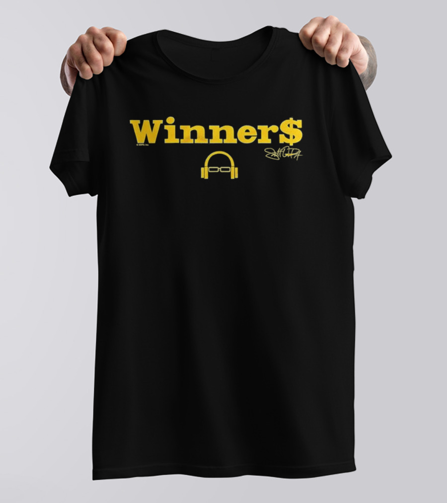 Winner$ Scott Van Pelt Podcast Signature T-Shirt