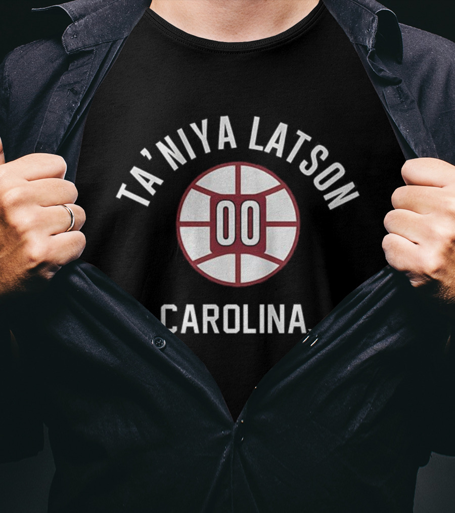 Ta'niya Latson Carolina 00 Basketball Ball T-Shirt