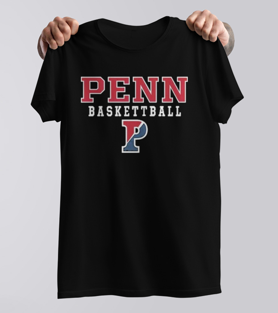 The Wilds Daniel Faber Penn Basketball Red Blue P Penn T-Shirt
