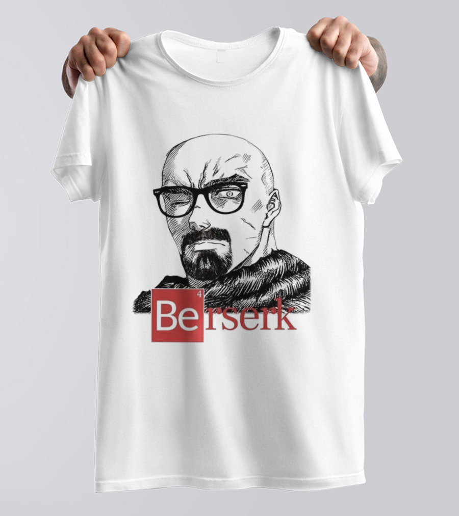 Berserk Anime Breaks Bad Inspired Fusion T-Shirt