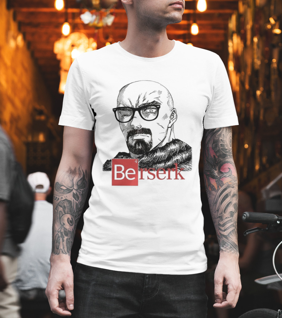 Berserk Anime Breaks Bad Inspired Fusion T-Shirt