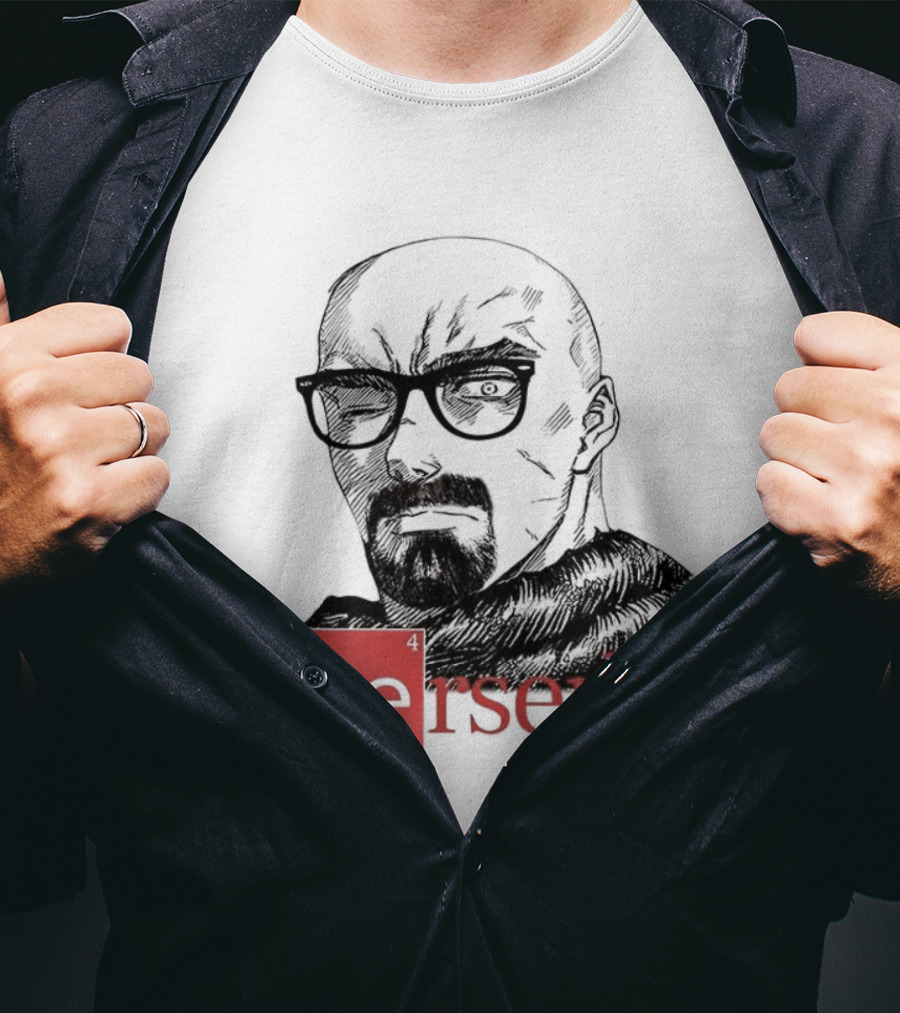 Berserk Anime Breaks Bad Inspired Fusion T-Shirt