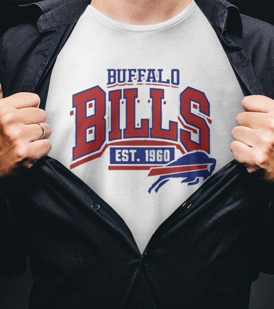 Buffalo Bills Est 1960 NFL Football Team T-Shirt