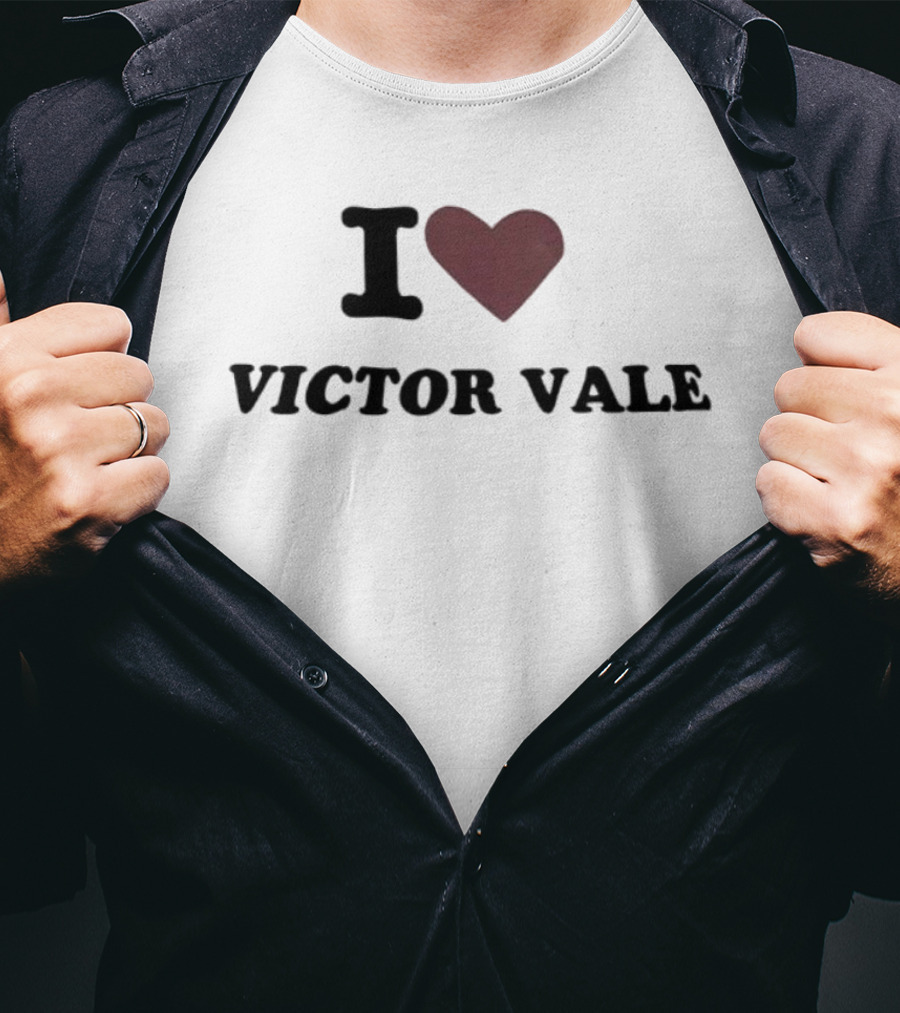 I Love Victor Vale Fan Apparel Literary Reference T-Shirt