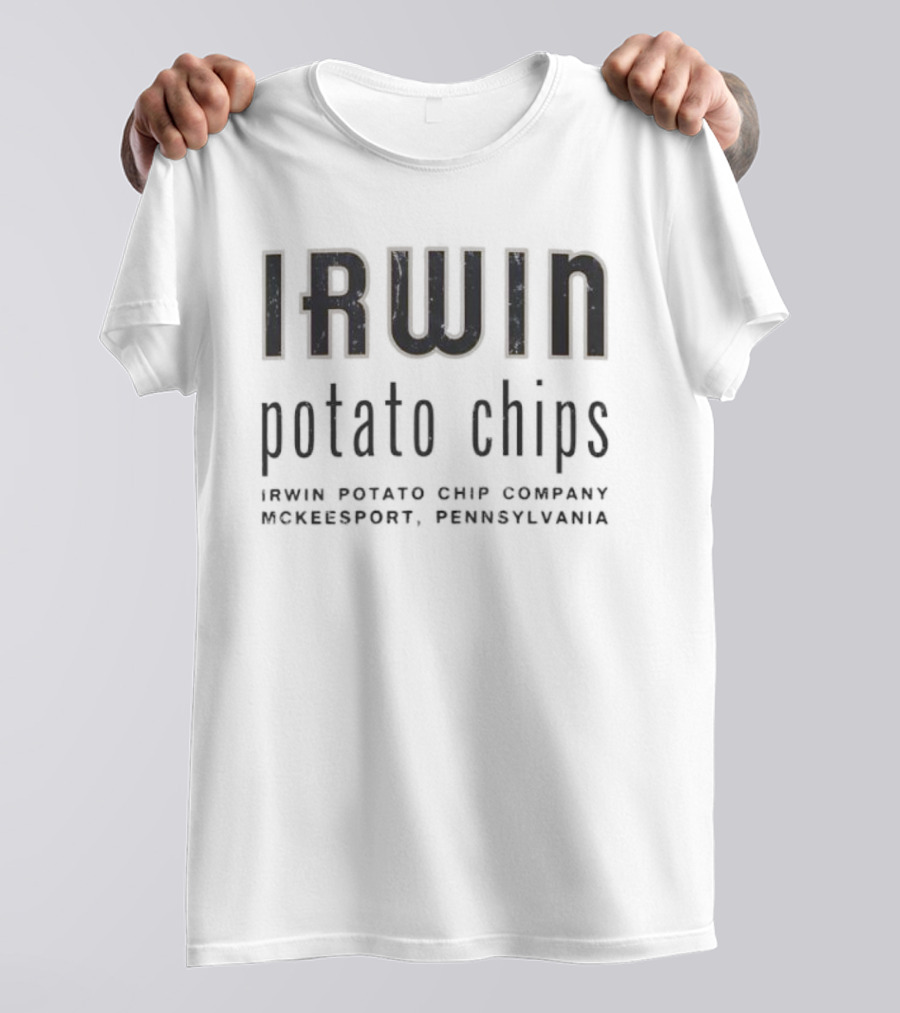 IRWIN Potato Chips Company McKeesport Pennsylvania T-Shirt