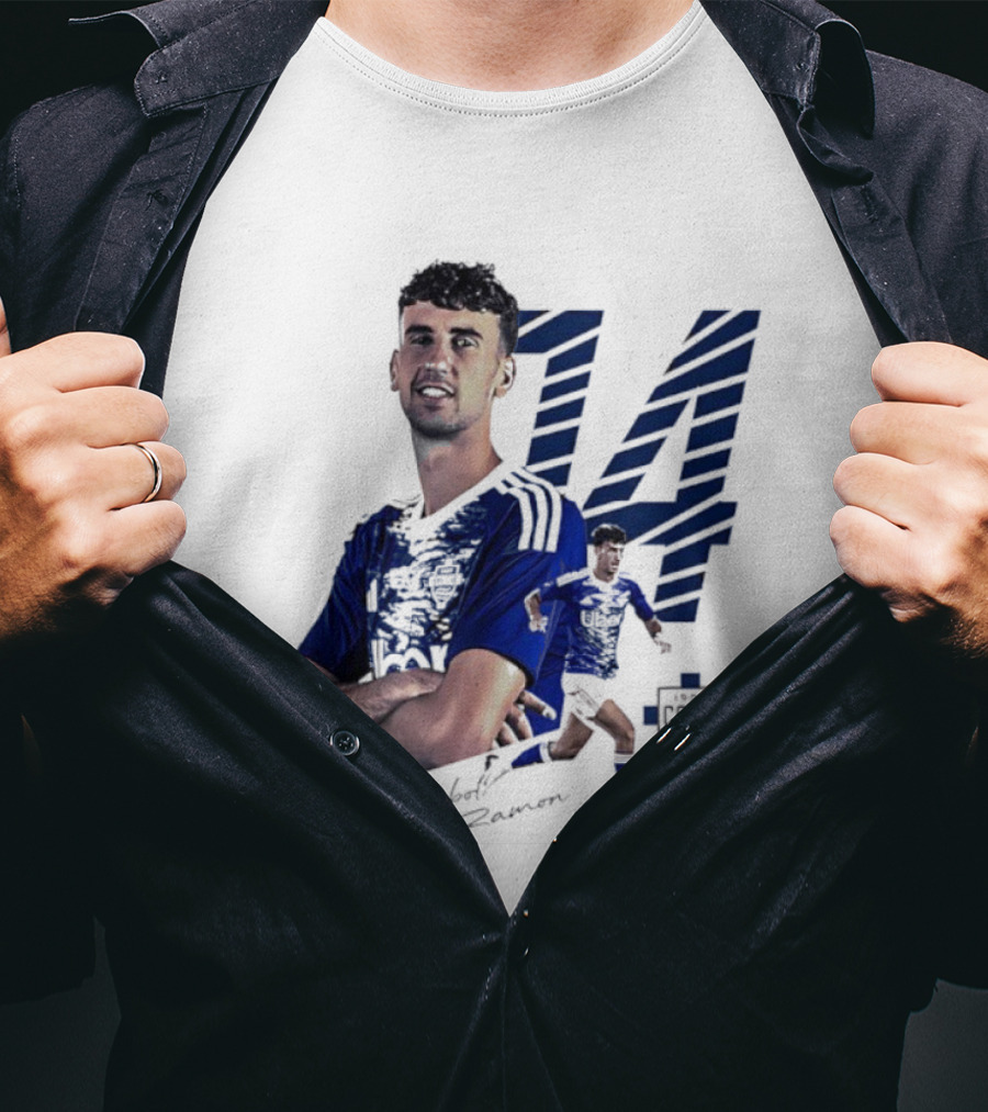 Jacobo Ramon 14 Como 1907 Players Collection Signature T-Shirt