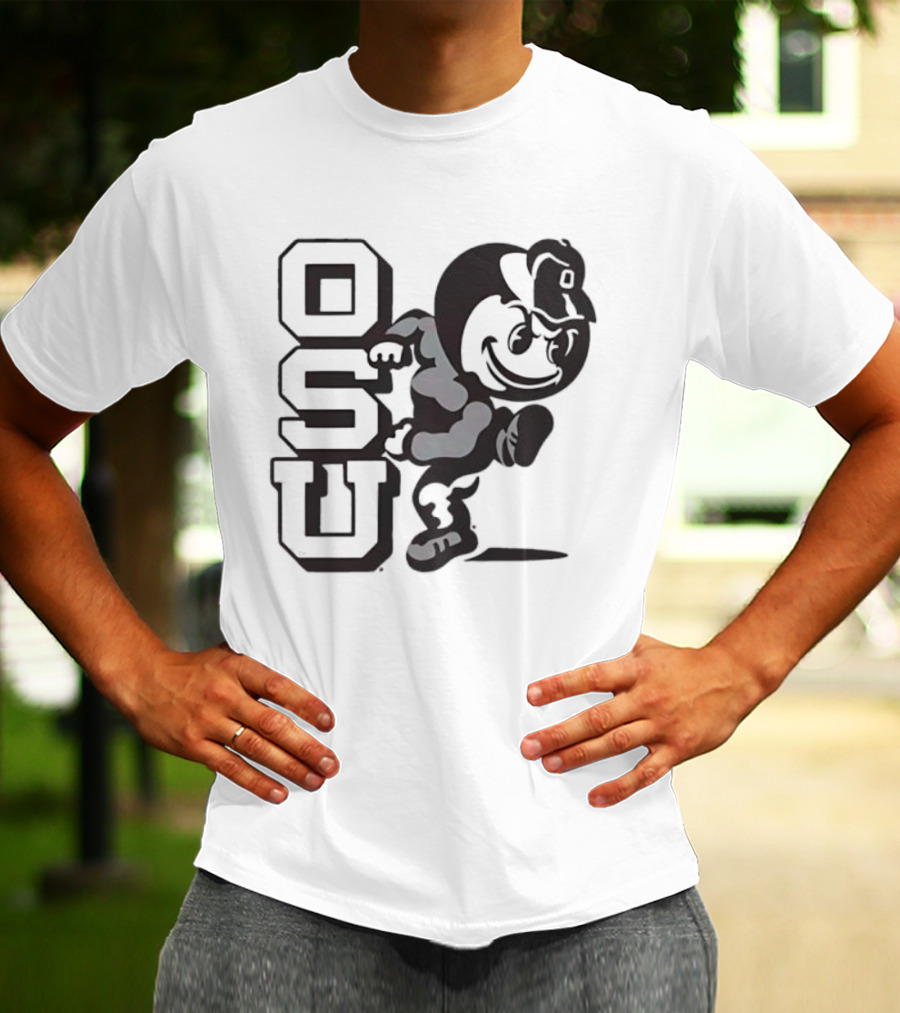 OSU Heritage Brutus Mascot Iconic Athletic Spirit T-Shirt