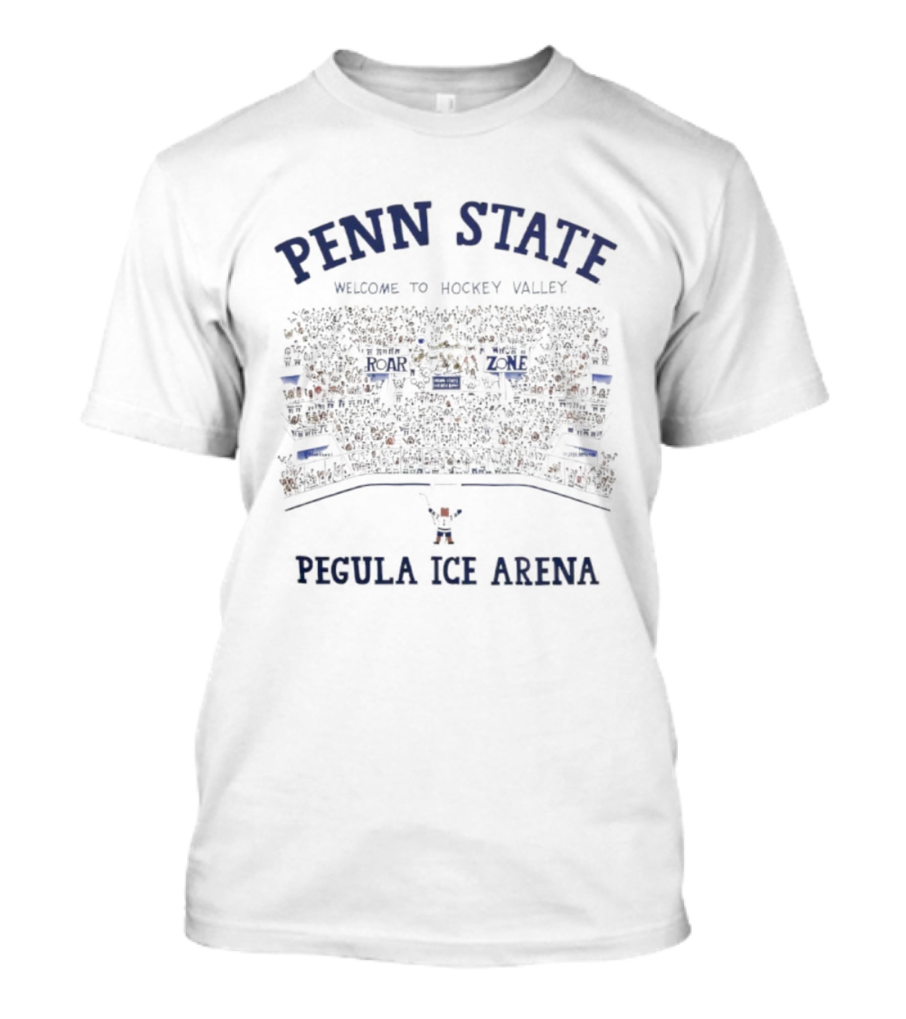 Penn State Welcome To Hockey Valley Pegula Ice Arena T-Shirt
