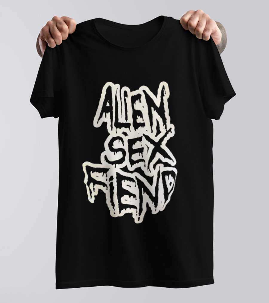Alien Sex Fiend Bold Dripping T-Shirt