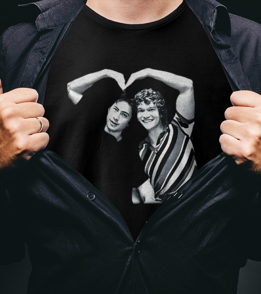 Shane Hollander Ilya Rozanov Heart Pose Iconic Character Friendship T-Shirt