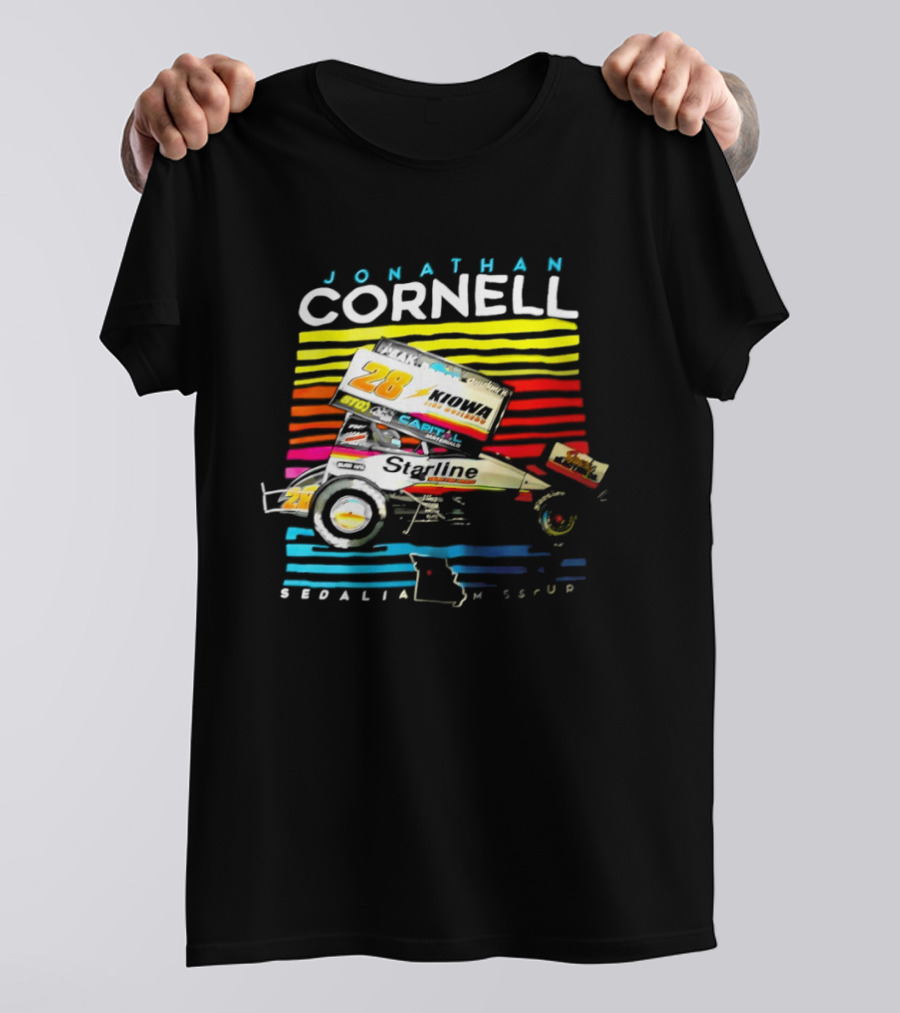 Jonathan Cornell Sedalia Missouri Kiowa Starline Car T-Shirt