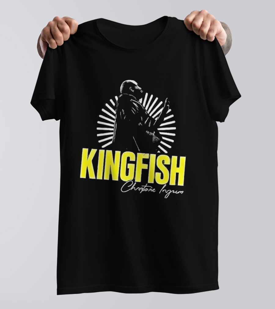 Kingfish Christone Ingram Blues Guitarist Iconic T-Shirt