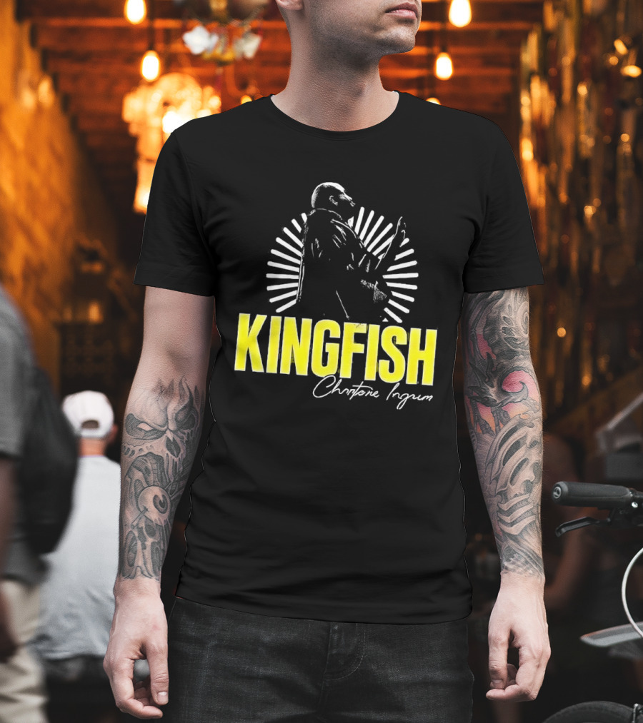 Kingfish Christone Ingram Blues Guitarist Iconic T-Shirt