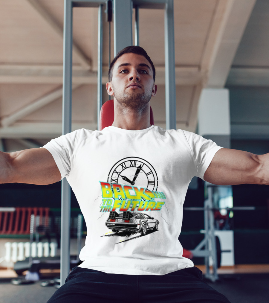 Back To The Future DMC DeLorean Official Vintage Movie T-Shirt