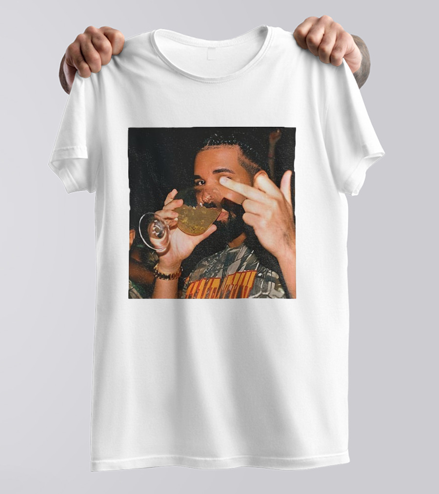 Drake Middle Finger Iceman Album 2025 T-Shirt
