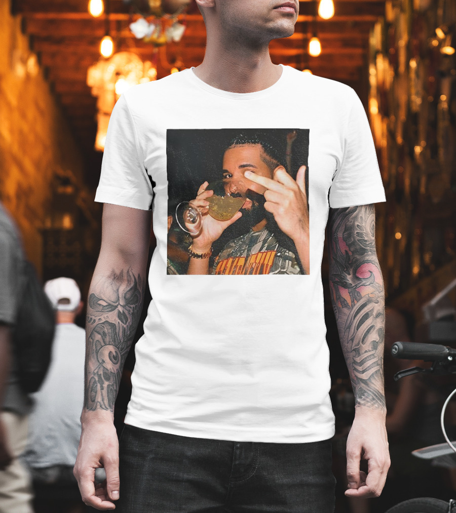 Drake Middle Finger Iceman Album 2025 T-Shirt