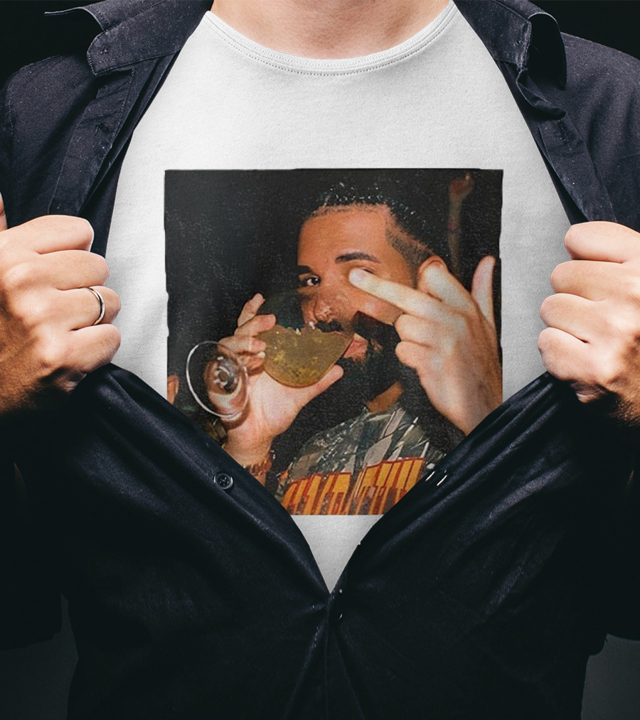 Drake Middle Finger Iceman Album 2025 T-Shirt