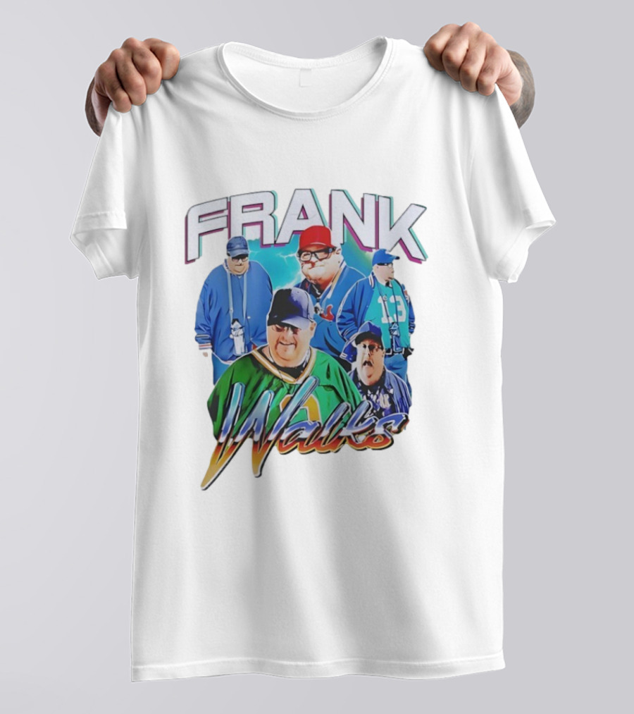 Frank Fleming Walks Coach Baseball Football Sports Fan Moments T-Shirt