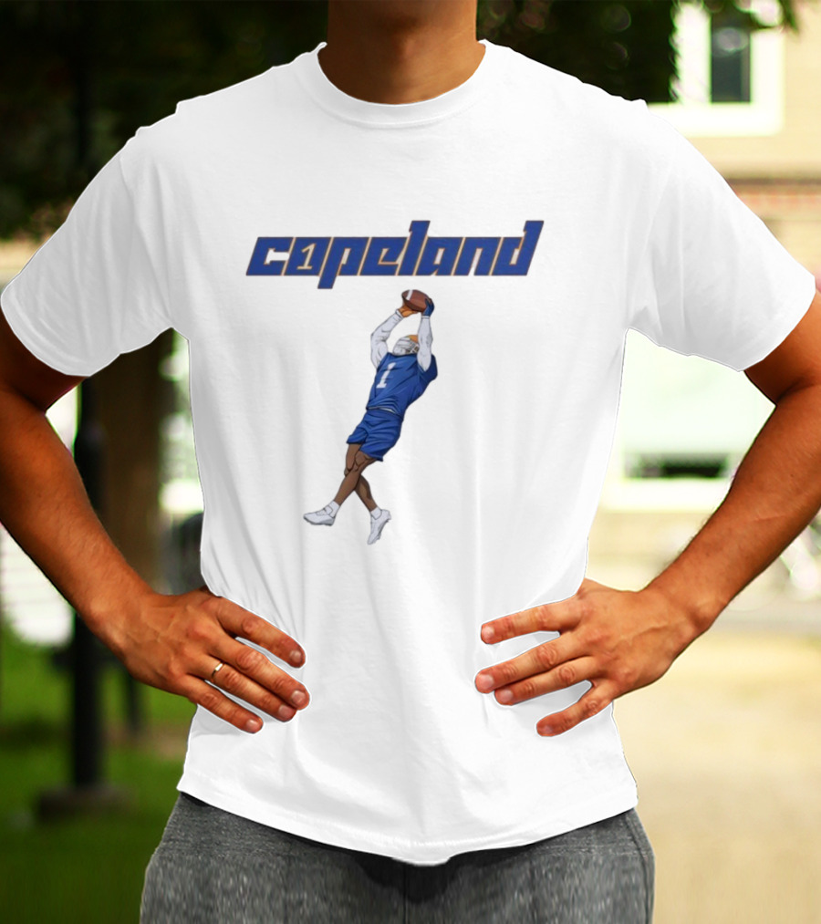Copeland 1 Florida Gators Football Player Catch T-Shirt