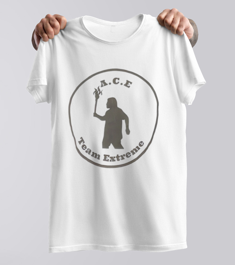 A.C.E Man Holding Torch Team Extreme T-Shirt