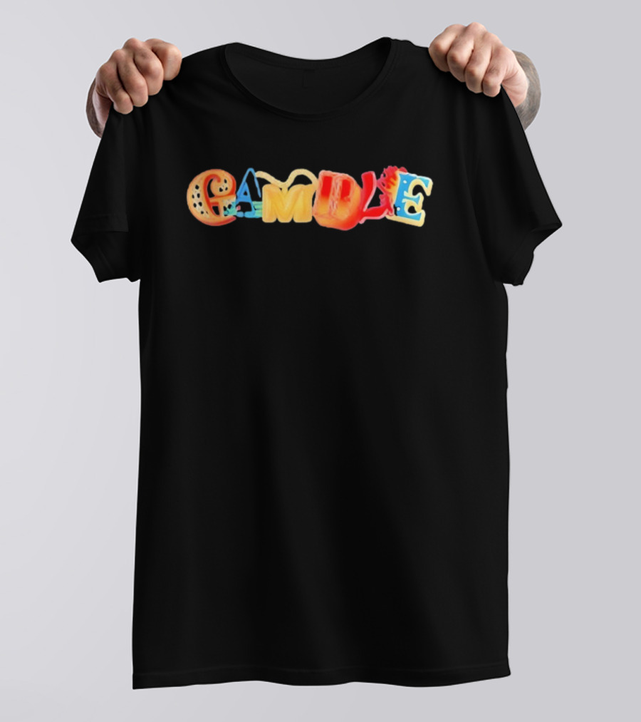 Vegas Matt Snazzy Gamble Casino Letters T-Shirt